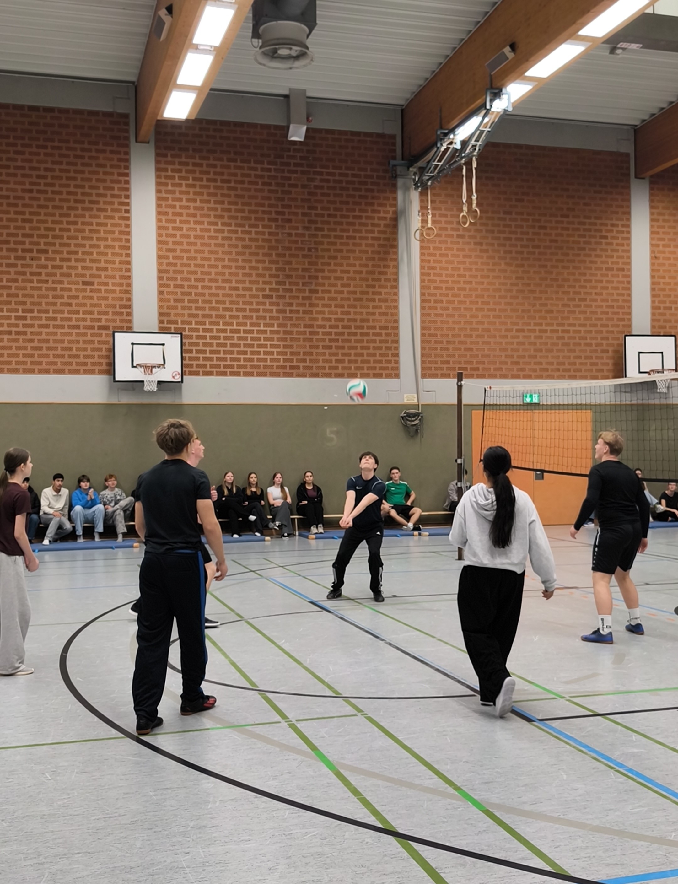 Volleyballturnier des Jahrgangs 10